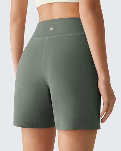 Image of G4Free EverGoing Women's Casual Shorts High Waisted 4'' / 5'' Comfy Shorts with Pockets for Yoga Workout Lounge
