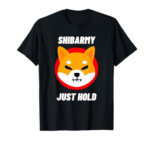 Shib Army Crypto Shiba Inu Token Hodler Coin Criptovaluta Maglietta