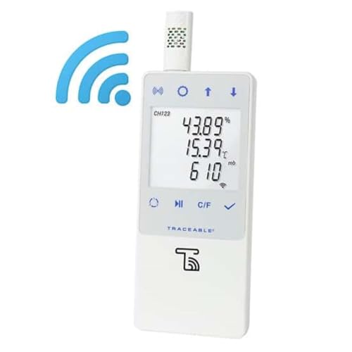 Image of Digi-Sense AO-18000-33 Barometric Temperature Humidity Data Logger with Traceable Wireless Capability