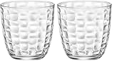 Bormioli Rocco Mat - Set 6 Vasos Bajos Vidrio 29Cl (Paquete de 2)
