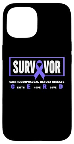 GERD Awareness �V���c - GERD Survivor �V���c GERD Awareness �X�}�z�P�[�X iPhone 15 �p