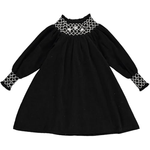 Sugar Moon Girls Smocked Corduroy Dress