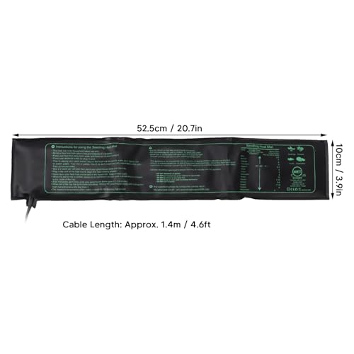 Lot de 2 tapis chauffants pour semis, tapis chauffant hydroponique chaud pour le démarrage des Lot de 2 tapis chauffants pour semis, tapis chauffant hydroponique chaud pour le démarrage des