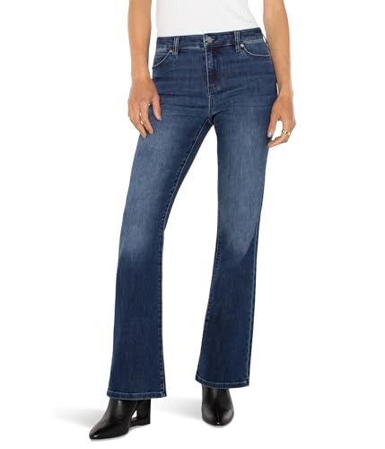 Liverpool Women's Lucy Bootcut Mid Rise Stretch Denim in Granada Hills