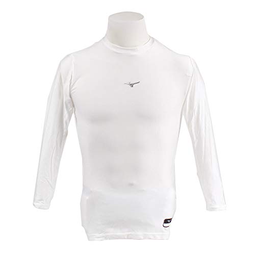 MIZUNO バイオギア ローネック 長袖 12JA7C11 ホワイト S