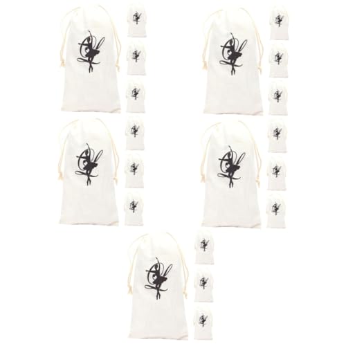 Chaussures de danse toile rangement lavable avec 5 ensembles à rayures