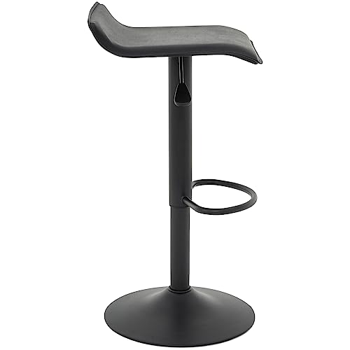 Vogue Furniture Direct Adjustable Bar Stools Set Of 2, Modern Swivel Pu Leather Airlift Barstools thumb #7