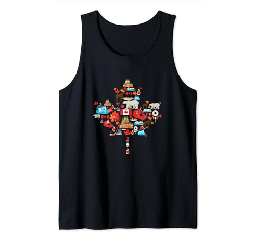 T-shirt Canada, vêtements canadiens, chemises Canada pour femmes. Débardeur