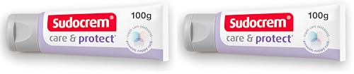 Image of Sudocrem Care & Protect 100 g | Baby Barrier Cream | Triple Action Protection Nappy Cream | 2 Pack