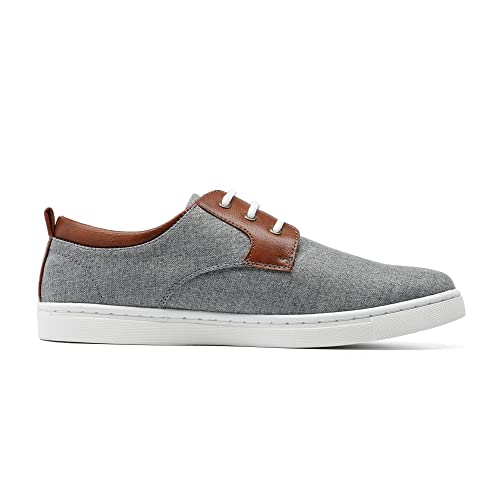 Bruno Marc Bruno Marc Men's Oxfords Shoes Fashion Sneakers JH19002M Grey 10.5 M US