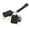 Abnehmbare Mini-Geldbörse for Damen, tragbare Geldbörse mit zwei Taschen und Handgelenksriemen, Mini-Münztasche for Damen für Reisen und Einkaufen(Black) #2