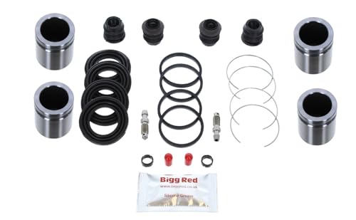 Bigg Red – FRONT Brake Caliper Rebuild Repair Kit + Pistons – Fits TOYOTA MR2 SW20 (1989–2000)