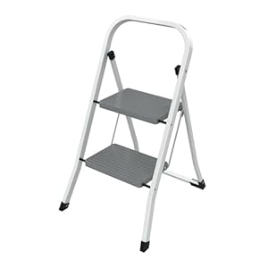 WERKA PRO 2-stufige Klappbare Metall Leiter