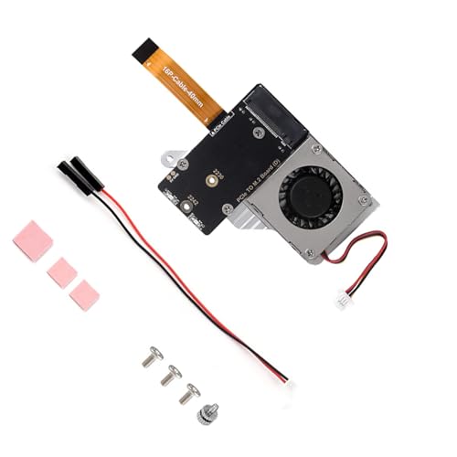 Placas base compatibles con placa adaptadora PCIe y ventilador activo de 8 Gbps