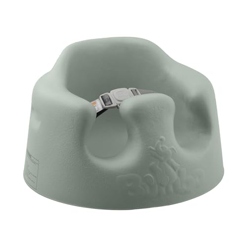 Bumbo Floor Seat in Sage - Baby Seat with 3-Point Safety Harness