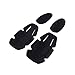 Mednkoku Knee and Elbow Protector Pad for Paintball Combat Uniform Suit 2 Knee Pads & 2 Elbow Pads/Set