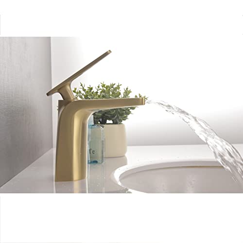 Robinet de lavabo cascade pour mitigeur vasque monotrou salle de bain