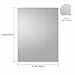 6 Pack Brushed Aluminum Sheet Metal 12x16'' (300x400mm) 0.85mm/0.034'' Thick with Protective Film, Heat Treatable Aluminum Plate for Crafting, Industrial and DIY Projects(6, 12x16)