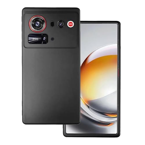 ZTE nubia Z80 Ultra �P�[�X �ϏՌ� �S�ʕی� �k�r�A Z80 Ultra �X�}�z�P�[�X �}�b�g�� �w��h�~ �C�菝�h�~ �ϏՌ� �J�o�[ �}�b�g�� �V���v�� �����Y�ی� ZTE nubia Z80 Ultra �p�� �X�}�z�P�[�X �ϋv �X