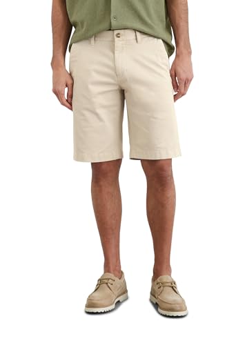 Thumbnail - Marc O'Polo Herren Shorts mit Stretch-Anteil Regular Fit, Beige (Gray Silk), 34