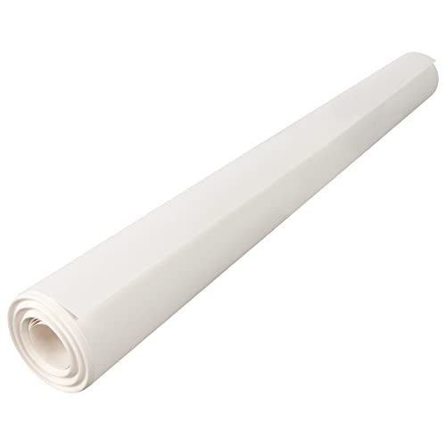 Roberts 70-198 Silicone Moisture Barrier 200 Sq 31.5 In. X 76.25 Ft. X 6 Mil Underlayment For Solid & Engineered Wood Floors & Lvp, White #TOP12
