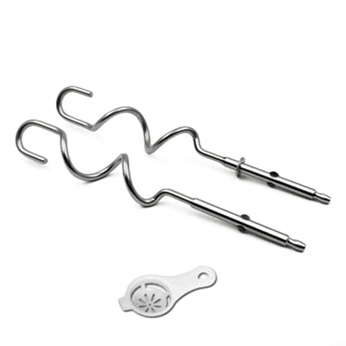 RANRAO - Batteur de rechange pour batteur à main et mixeur de plage, en acier inoxydable (2 x 2)
