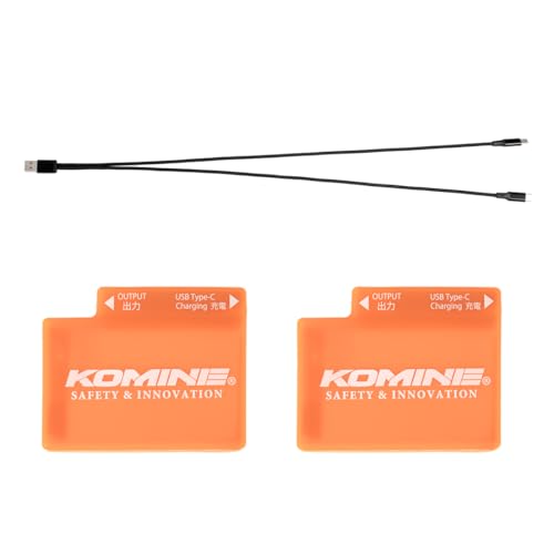 コミネ(KOMINE) 2025モデル バイク用 08-250 EK-250 7.4Vバッテリーグローブセット Black Freeのサムネイル