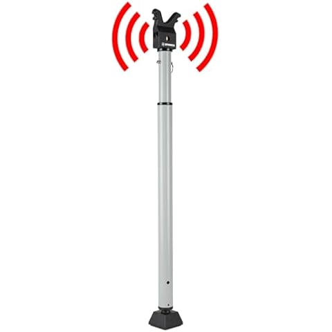BRINKS- Portable Alarm Door Security Bar, Silver, 121dB Alarm Level- Adjustable Security Door Jammer- Fits Standard Sliding Doors, Hinged Doors, and Windows- for Travel, Home, Dorm Cover