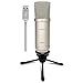 Produktbild Novox NC-1 USB Mikrofon Microphone PC Gaming Streaming Stand Studio Podcast Mic - Silber