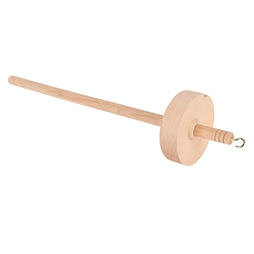 Handspindel aus Buchenholz – Garnherstellungsspindel für DIY-Spinner – Bild 8
