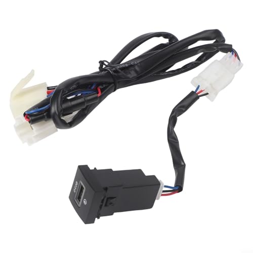 Prise de chargeur USB de voiture pour QC3.0 Port de charge rapide compatible avec Golf MK5 MK6 GTI R-Line 2006-2013, adaptateur de téléphone de véhicule de rechange 12 V (pour QC 3.0)