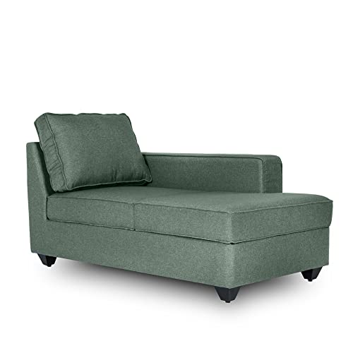 Image of Wakefit Sofa Set | 3 Year Warranty | Sofa 2 Seater, 2 Seater Sofa for Living Room, Wooden Sofa Set, Couch Sofa for Living Room, Sofa for Living Room - Napper(Omega : Green)