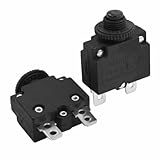 Tool parts 2Pcs Reset Thermal Overload Protector Circuit Breaker AC 125V 250V 15A