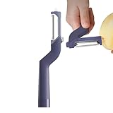 Küchenschäler, Gemüseschneider drehen - rutschfester Schäler, für Kartoffelbirnen Karotte im Speiserestaurant