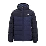 Peter Storm Men’s Blast Jacket, Insulated & Water Repellent Jacket with Hood & 2 Zipped Pockets, Cold Weather & Winter Padded Puffer Coat (UK, Alpha, XXL, Regular, Regular, Navy)