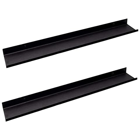 MILUKA 70 cm Black Floating Shelf Cover