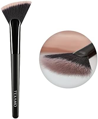 TEXAMO Makeup Brushes Face Brush Soft Facial Foundation Brush Professional Blush Bronzer Cheekbones Brush…