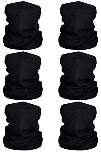 CBOO Braga Cuello Hombre Bragas de Cuello para Hombre Mujer Bandanas Pelo Protección UV Tubular Pañuelo para Esqui Moto Ciclismo Cover