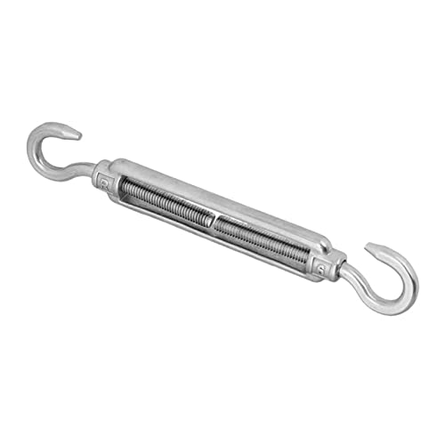 Tensores para cables de acero Gancho de acero inoxidable 304, paquete de 2 piezas M5, M6, M8 estilo europeo miniatura 5