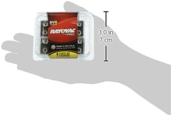 Rayovac UltraPRO Alkaline 9V Batteries AL9V-8