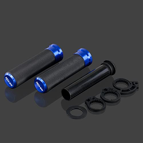 TMAX 560 Tech Max poignées guidon moto CNC Tmax560 bleu - 4