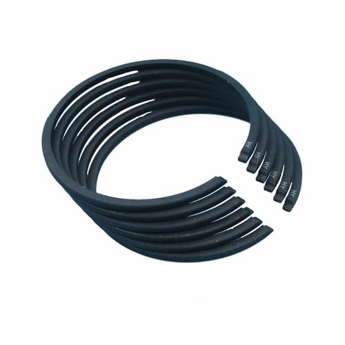QFWXFMATM 6pcs/lot Piston Ring 45mm * 1.2mm Fit K-mastu Z-noah G5200 Chinese Chainsaw 5200 52CC YD52 T-PSUN Z-max ST-GA AL-INA A-OVA a-a