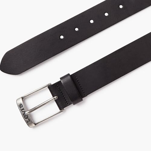 Levi's New Duncan, Cinturón Unisex adulto, Negro (Regular Black), 105 - imagen 2