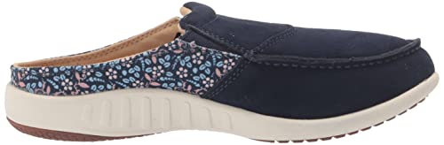 Spenco Women's Siesta Via Slide Clog, Peacoat Floral, 7.5 #TOP5