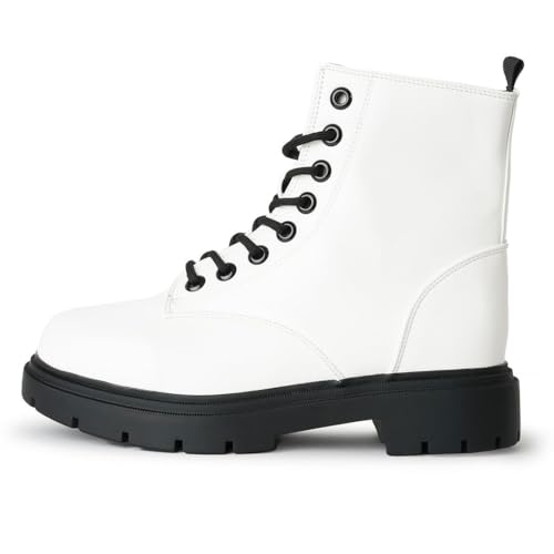 J. Adams Harley Combat Boot - Casual Outdoors Slip On Lace Up Ankle Bootie2