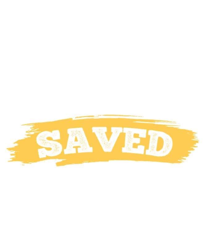 Phrases courtes célèbres pour murs vides poster Jesus Saved My Life A2