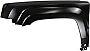 Evan-Fischer Front Fender Compatible with 2011-2017 Jeep Patriot Steel Driver Side