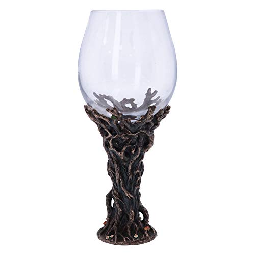 Nemesis Now Bronze Forest Nectar Ancient Tree Spirit Green Man Goblet Wine Glass, 1 Count (Pack Of 1) #TOP2