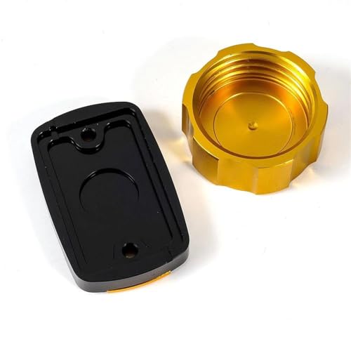 Tapa de depósito de frenos YZF R25 resistente en acabado titanio 5