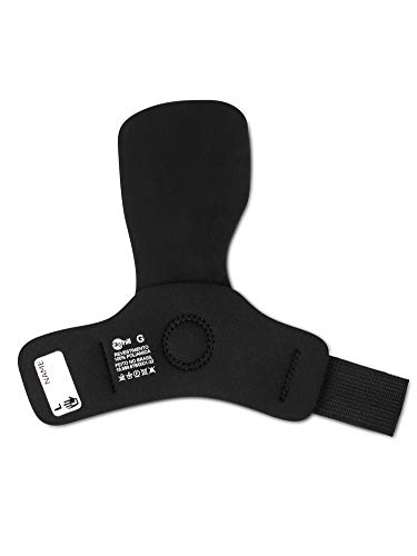 Hand Grip Competition Skyhill Couro Cross Palmar Training Tamanho:G;Cor:Preto